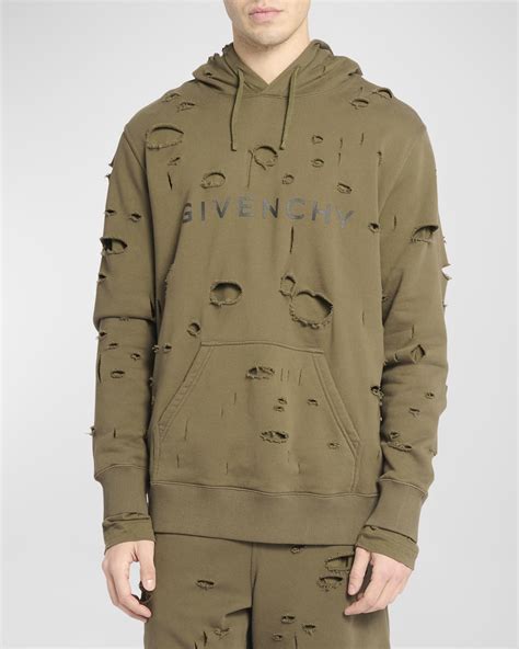 givenchy body suit|givenchy men's destroyed hoodie.